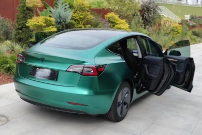 Ravoony Plus Pure Metal Emerald Green Car Wrap review Chris Martinez