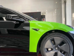 Ravoony Plus Lime Green Vinyl Wrap review Allison New 03