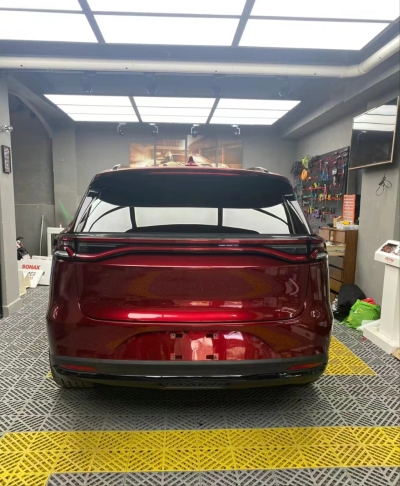 Ravoony Plus Liquid Metallic Dragon Blood Red Vinyl Car Wrap review Ernest Salazar 00