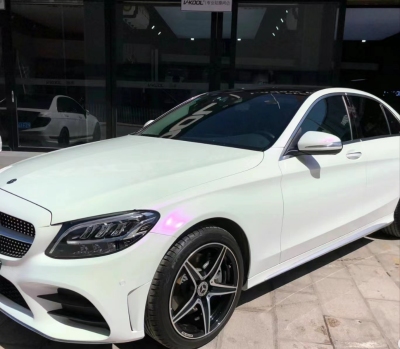 Ravoony Plus Glossy White to Purple Vinyl Car Wrap review Tommaso Vincenti 00