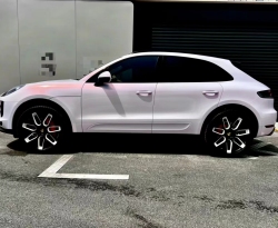 Ravoony Plus Glossy Flower Pink Car Wrap review Brandon Reedy 01