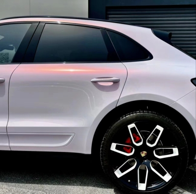 Ravoony Plus Glossy Flower Pink Car Wrap review Brandon Reedy 01