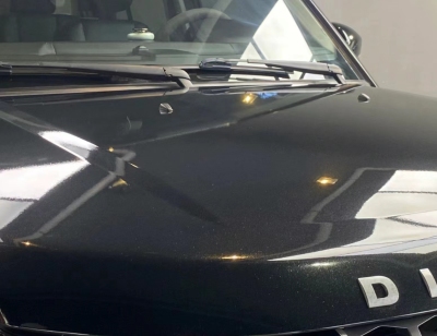 Ravoony Plus Gloss Metallic Black Car Vinyl Wrap review Javon Meyers 02