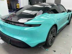 Ravoony Basic Glossy Tiffany Blue Car Vinyl Wrap review Gema Salas 02