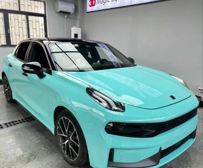 Ravoony Basic Glossy Tiffany Blue Car Vinyl Wrap review Austin Nunn 00