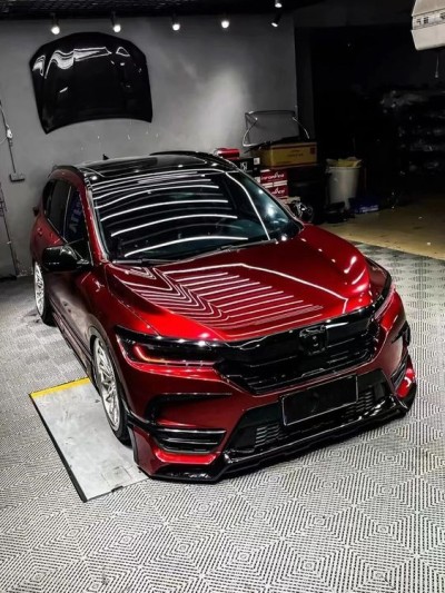 Ravoony Plus Liquid Metallic Dragon Blood Red Vinyl Car Wrap review Dorothy Wehrly