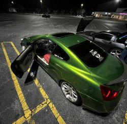 Ravoony Plus Glossy Metallic Mamba Green Car Vinyl Wrap review Lukáš Vojta 02