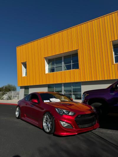 Ravoony Plus Gloss Metallic Vampire Red Vinyl Car Wrap review Yami Martinez
