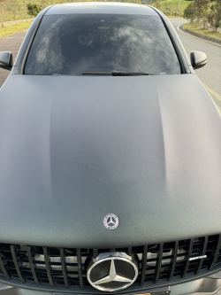 Ravoony Plus Matte Diamond Black Green Car Wrap review Michelle Ubrey 02