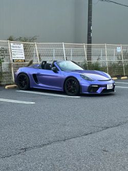 Ravoony Plus Gloss Liquid Metallic Viola Purple Car Wrap review Firat Cakmak 01