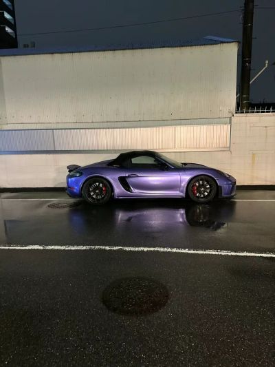 Ravoony Plus Gloss Liquid Metallic Viola Purple Car Wrap review Firat Cakmak 02