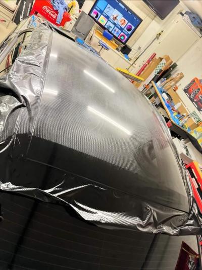 Ravoony Plus PET Gloss 6D Carbon Fiber Car Wrap review David Rosen 01