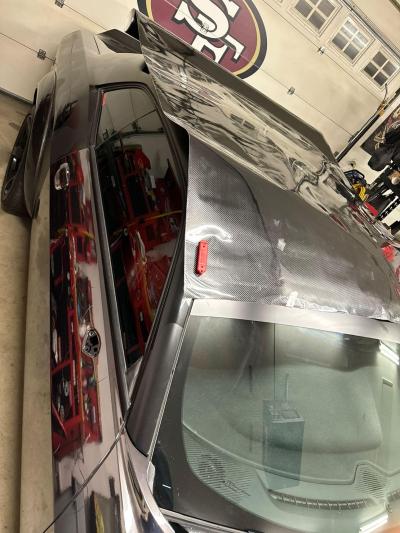 Ravoony Plus PET Gloss 6D Carbon Fiber Car Wrap review David Rosen 02