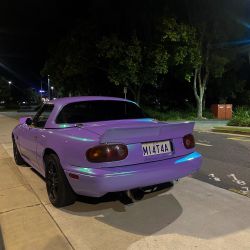 Ravoony Plus Twin Candy Purple Green Car Wrap review Bastian John 02