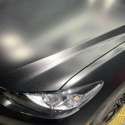 Ravoony Plus Heavy Metallic Rainbow Black Car Vinyl Wrap review Catrice Jackson
