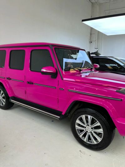 Ravoony Plus Glossy Crystal Rose Red Vinyl Car Wrap review Makhi Reeves 00