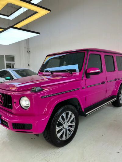 Ravoony Plus Glossy Crystal Rose Red Vinyl Car Wrap review Makhi Reeves 01