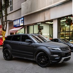 Ravoony Basic PET Satin Black Car Wrap review Alexandra Croitor