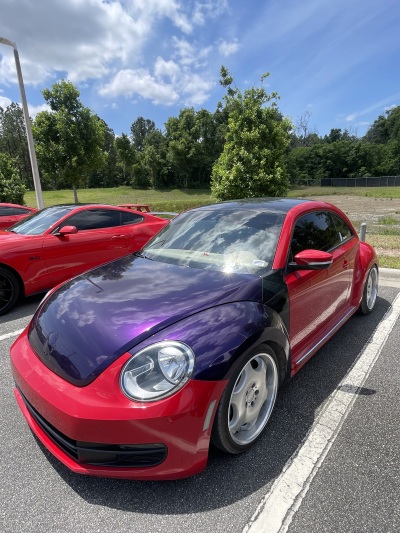 Ravoony Basic Audi Gloss Midnight Purple Car Vinyl Wrap review Jasmine McFadden 01