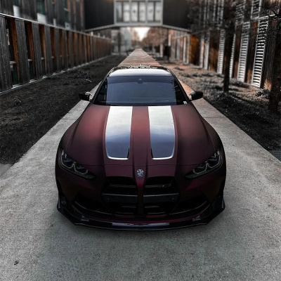Ravoony Plus Matte Chrome Romanee Red Vinyl Car Wrap review Thandazani Ngwenya 00