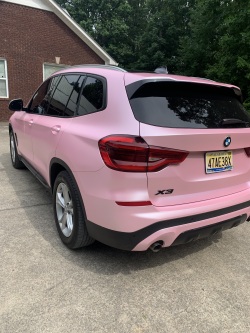 Ravoony Plus Pure Metal Cherry Pink Car Vinyl Wrap review KJ 02