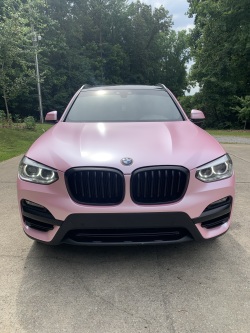Ravoony Plus Pure Metal Cherry Pink Car Vinyl Wrap review KJ 05