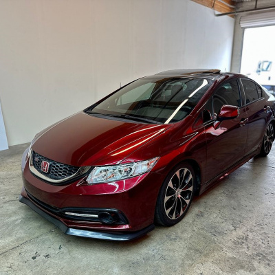 Ravoony Basic Liquid Metallic Dragon Blood Red Vinyl Car Wrap review Dandrea Watson 01