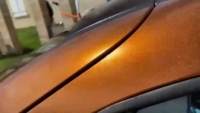 Ravoony Plus Glossy Metallic Copper Car Wrap review Alexis Sanchez