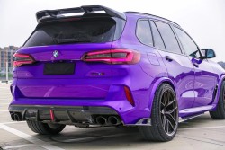 Ravoony Plus Glossy Fluorescent Purple Car Vinyl Wrap review sam Baker 02