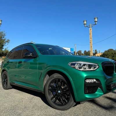 Ravoony Plus PET Gloss Paint Metallic Isle Of Man Green Car Vinyl Wrap review Brian Woods 01