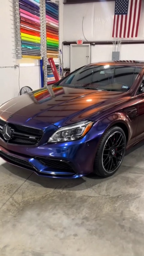 Ravoony Plus Gloss Flowing Phantom Purple Chameleon Wrap review Kian Rivera