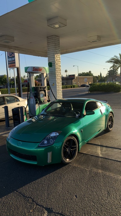 Ravoony Plus PET Gloss Paint Metallic Isle Of Man Green Car Vinyl Wrap review Armando Perez 01
