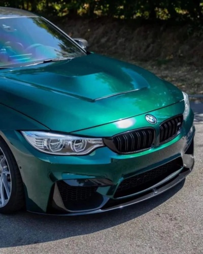 Ravoony Plus PET Gloss Paint Metallic Isle Of Man Green Car Vinyl Wrap review Lilly Allen 01