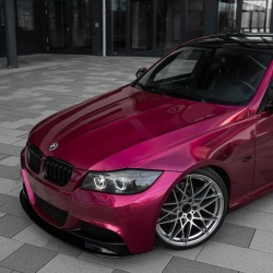 Ravoony Plus PET Glossy Metallic Rubellite Purple Vinyl Wrap review William Thaxton 01