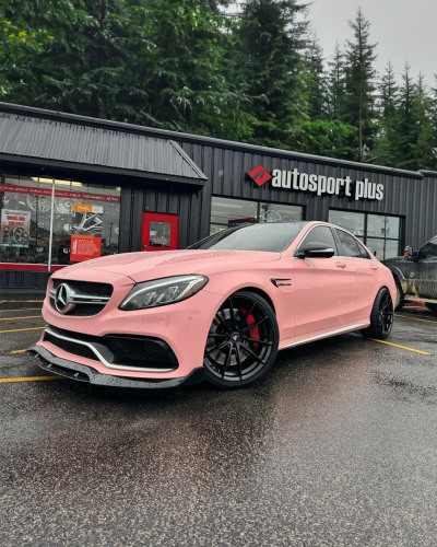 Ravoony Plus PET Gloss Crystal Peach Pink Car Vinyl Wrap review gergie xenikakis