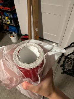 Ravoony Basic Gloss Metallic Vampire Red Vinyl Car Wrap review Jessica Cumbie 02