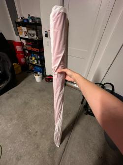 Ravoony Basic Gloss Metallic Vampire Red Vinyl Car Wrap review Jessica Cumbie 04