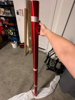 Ravoony Basic Gloss Metallic Vampire Red Vinyl Car Wrap review Jessica Cumbie 01
