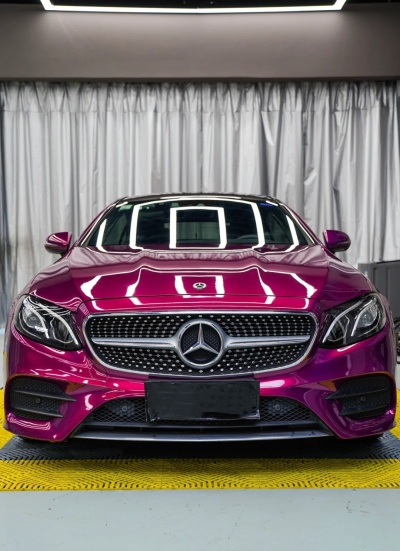 Ravoony Plus PET Gloss Glaze Pagoda Red Car Vinyl Wrap review Ian Craven-bailey 01