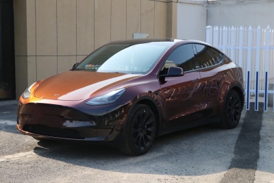 Ravoony Plus PET Gloss Color Shift Rainbow Drift Black Red Vinyl Wrap review spencer allen