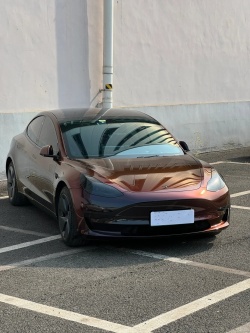 Ravoony Plus PET Gloss Color Shift Rainbow Drift Black Red Vinyl Wrap review isaac johnston 01