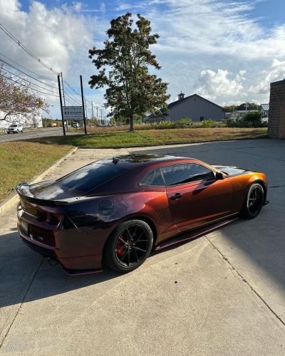 Ravoony Plus PET Gloss Color Shift Rainbow Drift Black Red Vinyl Wrap review Zoila Lontero 01
