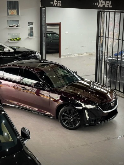 Ravoony Plus Glossy Diamond Black Red Vinyl Car Wrap review Mario Hernández Palacios