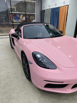 Ravoony Plus PET Gloss Crystal Peach Pink Car Vinyl Wrap review derek jarvis