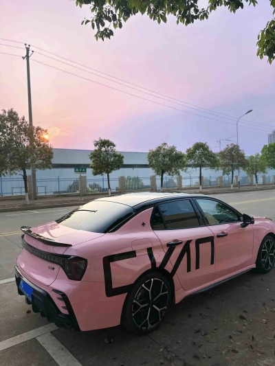 Ravoony Plus PET Gloss Crystal Peach Pink Car Vinyl Wrap review Rostyslav Lysenko