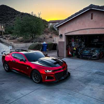 Ravoony Plus Super Gloss Chrome Red Vinyl Car Wrap review Steven 00