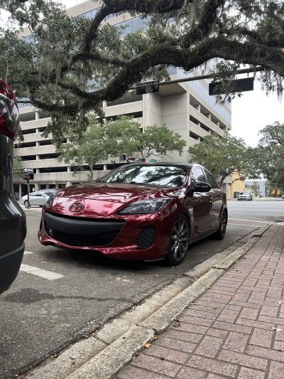 Ravoony Plus Liquid Metallic Dragon Blood Red Vinyl Car Wrap review Andrew 01