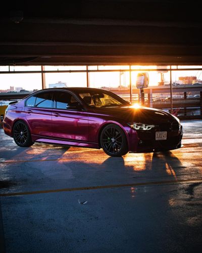 Ravoony Plus PET Gloss Glaze Pagoda Red Car Vinyl Wrap review Luis Villa