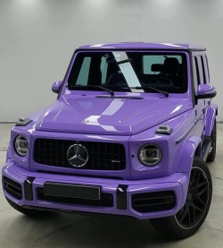 Ravoony Plus Glossy Lavender Purple Car Wrap review Rodrigo Flores 01