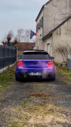 Ravoony Plus Glossy Explosion Purple Car Vinyl Wrap review Lucas Esteves 04